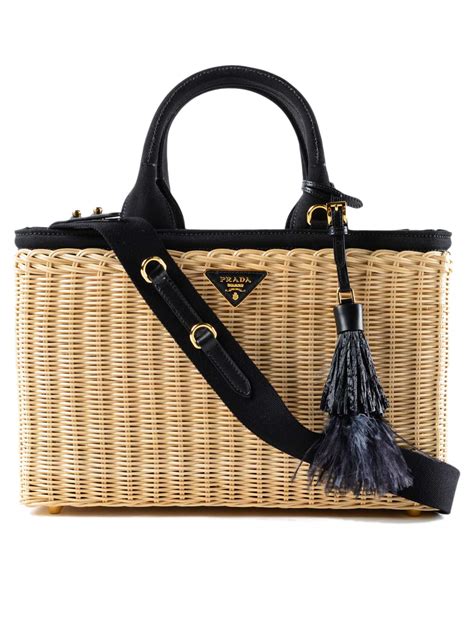 prada midollino|Prada Wicker Midollino .